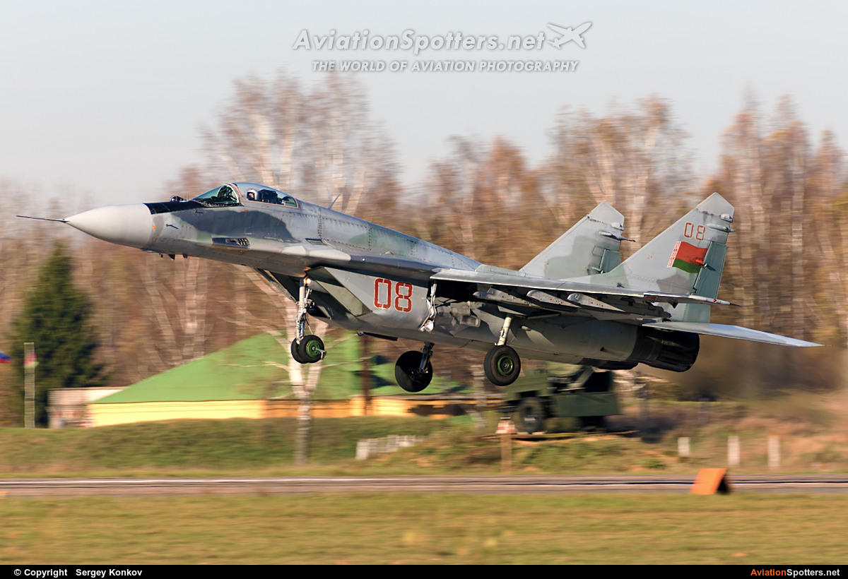 Belarus - Air Force  -  MiG-29  (08) By Sergey Konkov (Сергей Коньков)