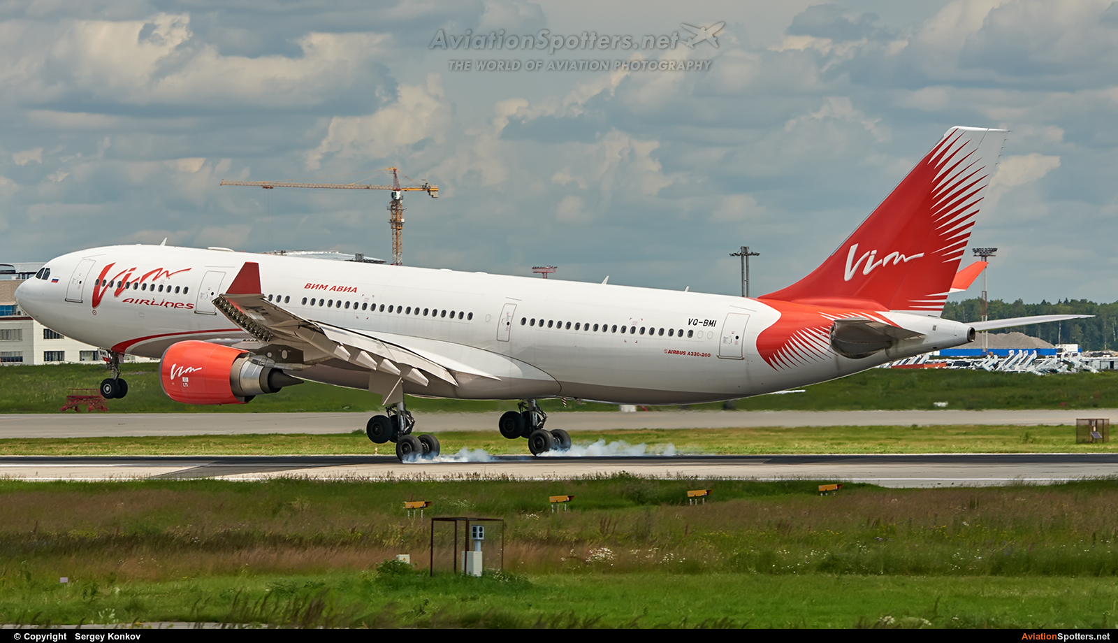 Vim Airlines  -  A330-203MRTT  (VQ-BMI) By Sergey Konkov (Сергей Коньков)