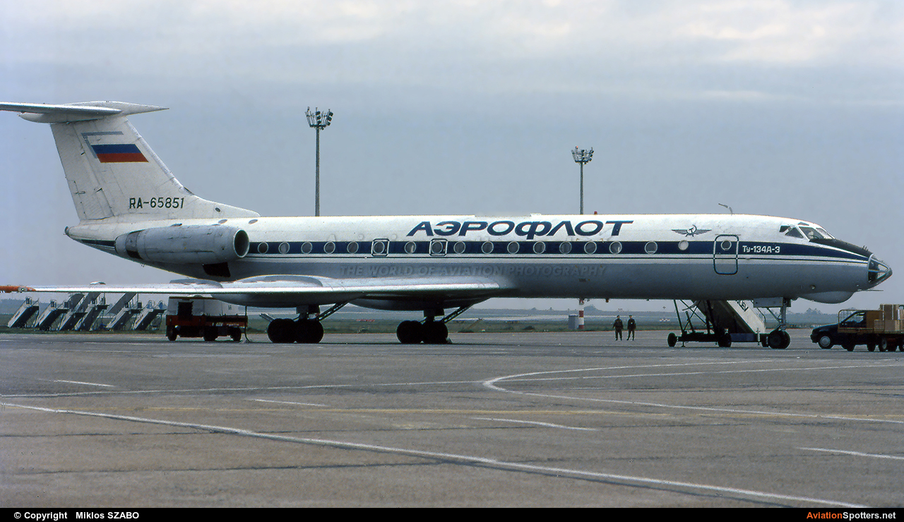 Aeroflot  -  Tu-134A  (RA-65851) By Miklos SZABO (mehesz)