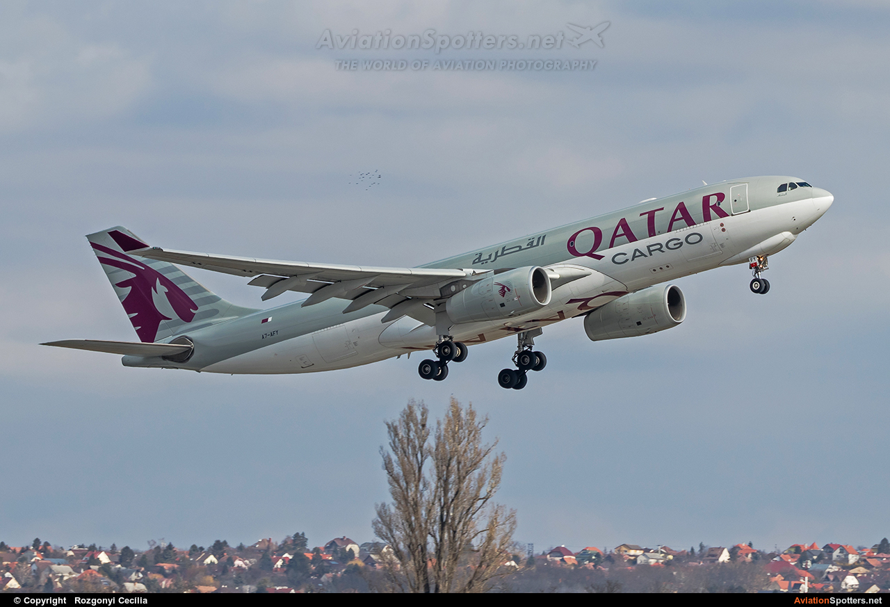 Qatar Airways Cargo  -  A330-243  (A7-AFY) By Rozgonyi Cecília (Rozgonyi Cecília)