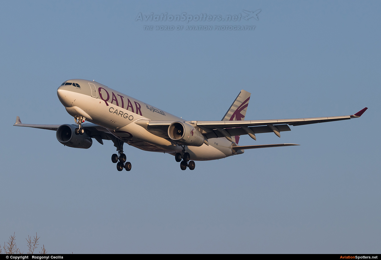Qatar Airways Cargo  -  A330-200F  (A7-AFF) By Rozgonyi Cecília (Rozgonyi Cecília)