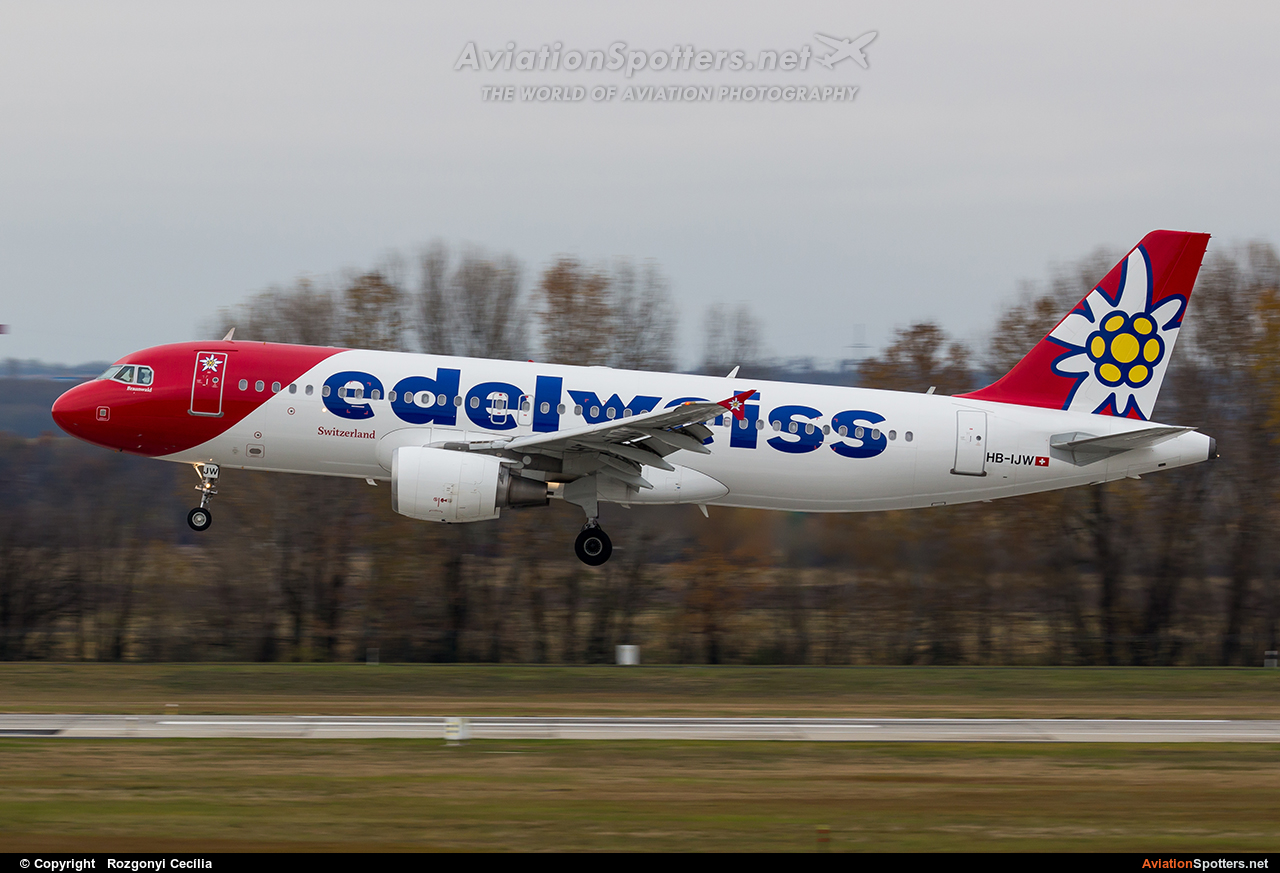 Edelweiss  -  A320-214  (HB-IJW) By Rozgonyi Cecília (Rozgonyi Cecília)