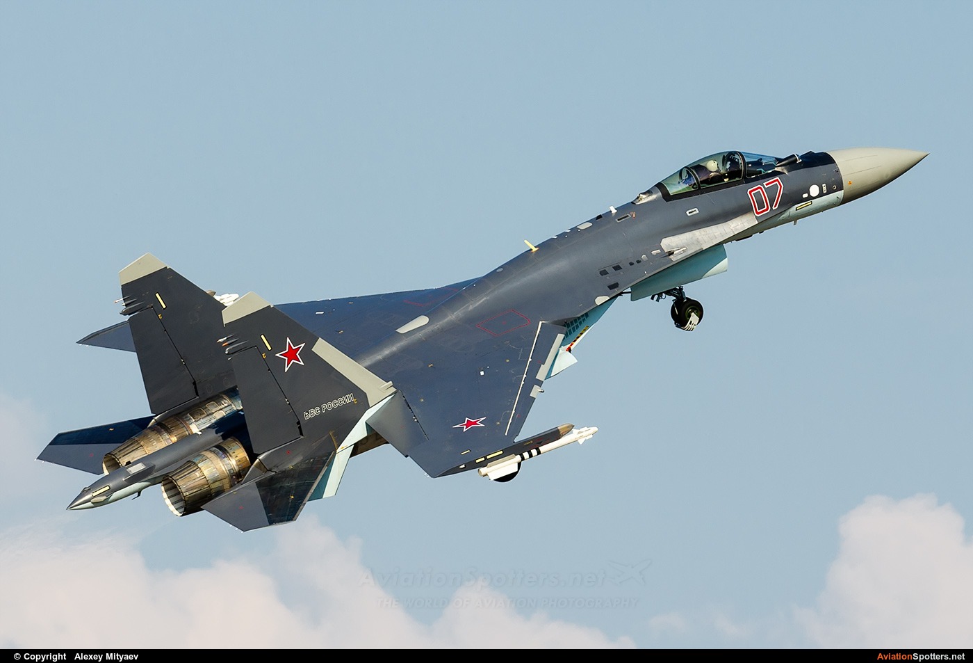 Russia - Air Force  -  Su-35S  (07 RED) By Alexey Mityaev (Alexey Mityaev)