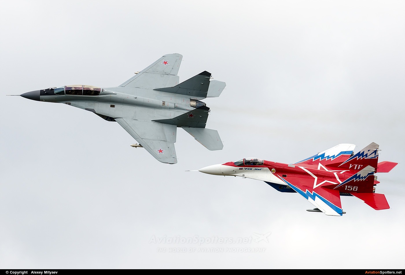 Russia - Air Force  -  MiG-29OVT  (156 WHITE) By Alexey Mityaev (Alexey Mityaev)