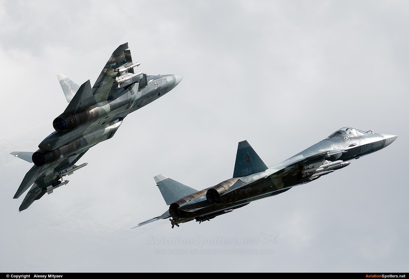 Russia - Air Force  -  T-50  (054) By Alexey Mityaev (Alexey Mityaev)