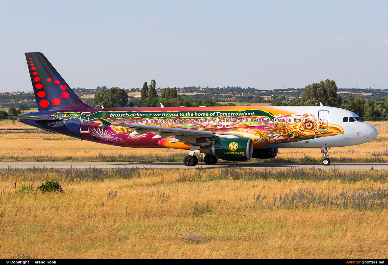 Brussels Airlines  -  A320-214  (OO-SNF) By Ferenc Kobli (kisocsike)