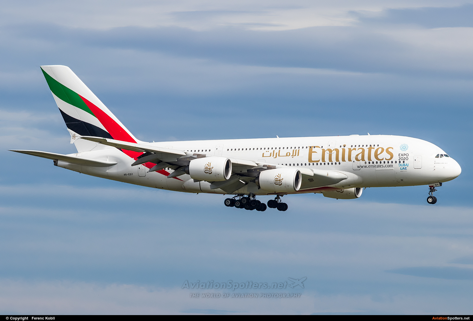 Emirates Airlines  -  A380-861  (A6-EDY) By Ferenc Kobli (kisocsike)