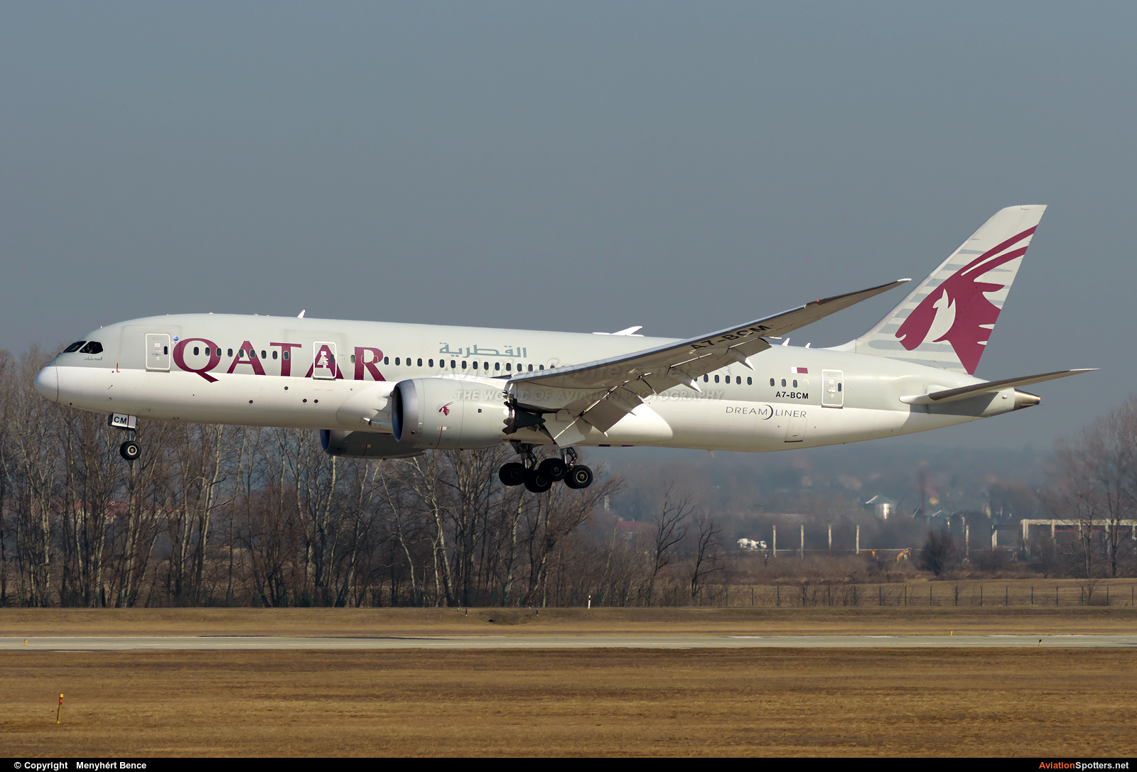 Qatar Airways  -  787-8 Dreamliner  (A7-BCM) By Menyhért Bence (hadesdras91)