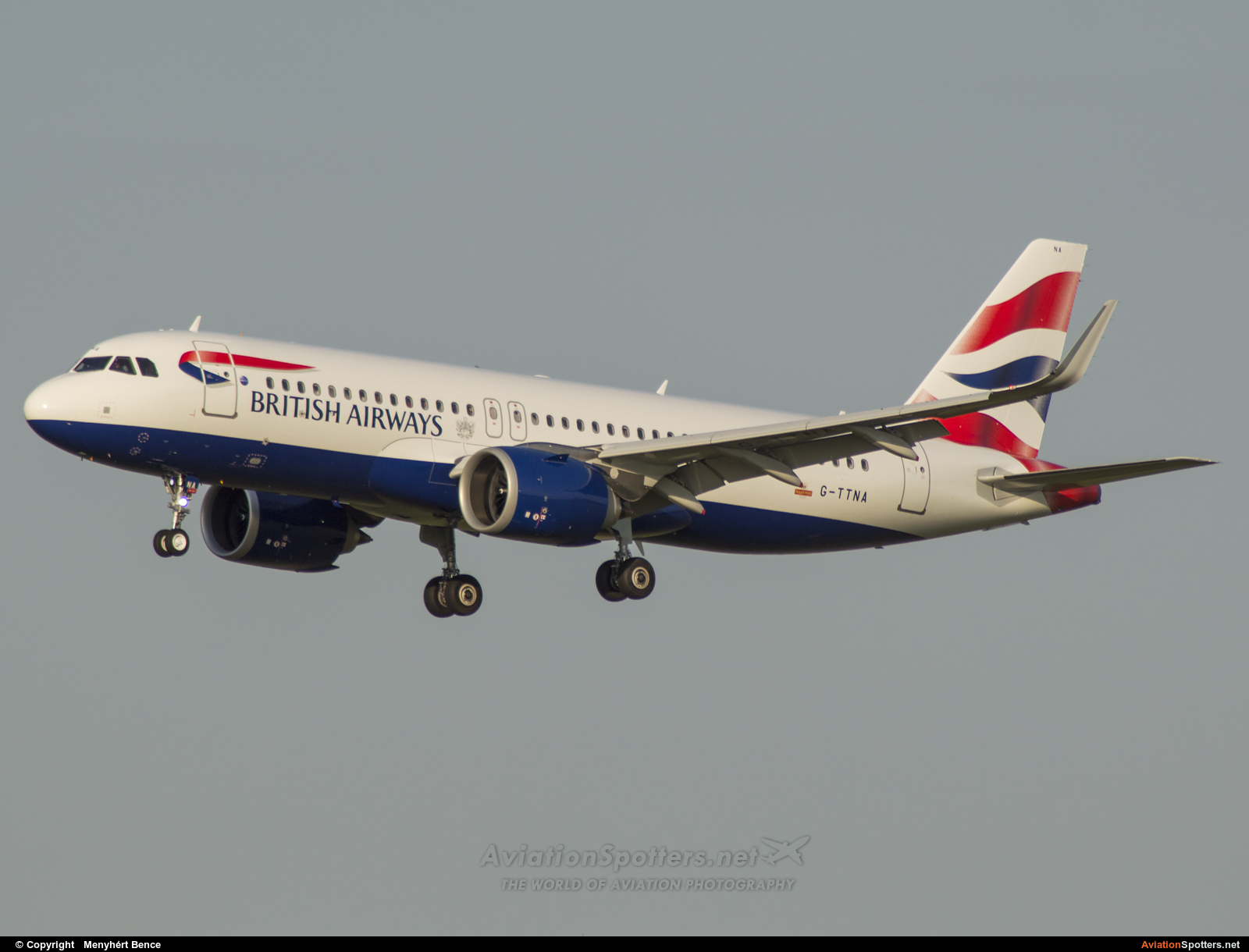 British Airways  -  A320-251N  (G-TTNA) By Menyhért Bence (hadesdras91)