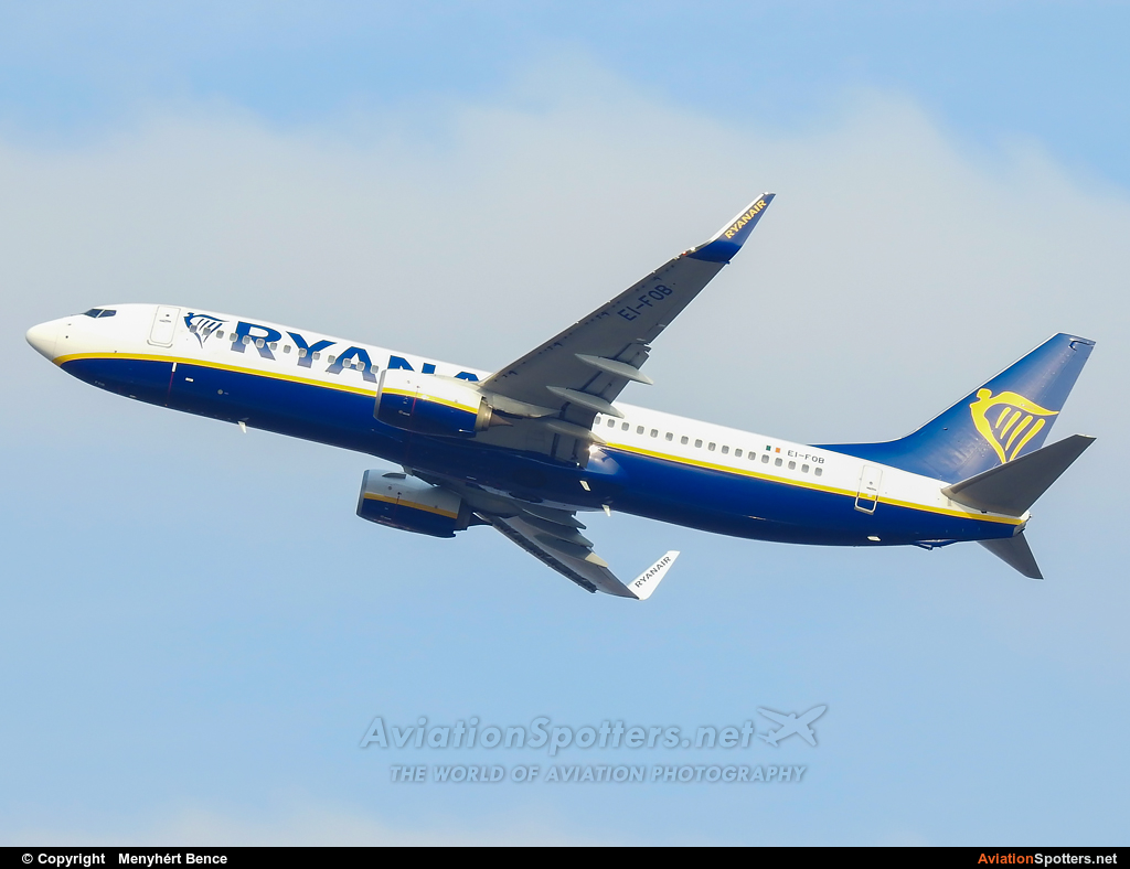 Ryanair  -  737-8AS  (EI-FOB) By Menyhért Bence (hadesdras91)