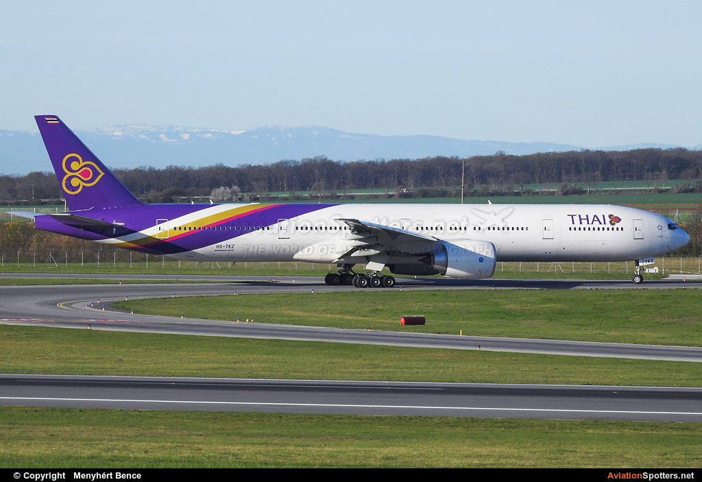 Thai Airways  -  777-FB5  (HS-TKZ) By Menyhért Bence (hadesdras91)