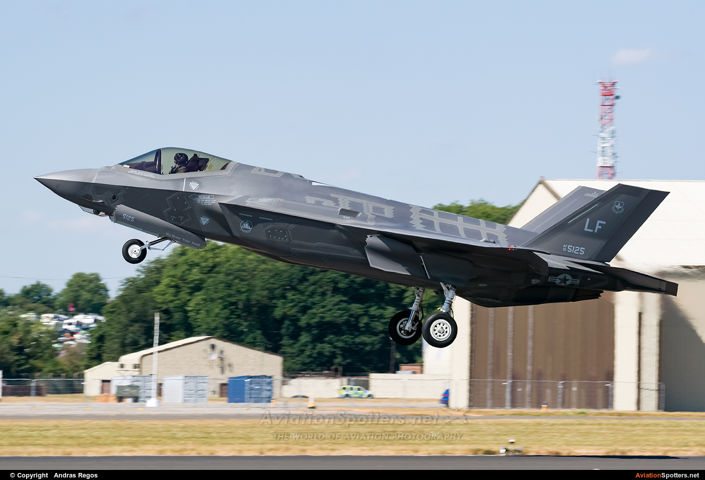 USA - Air Force  -  F-35A Lightning II  (15-5125) By Andras Regos (regos)