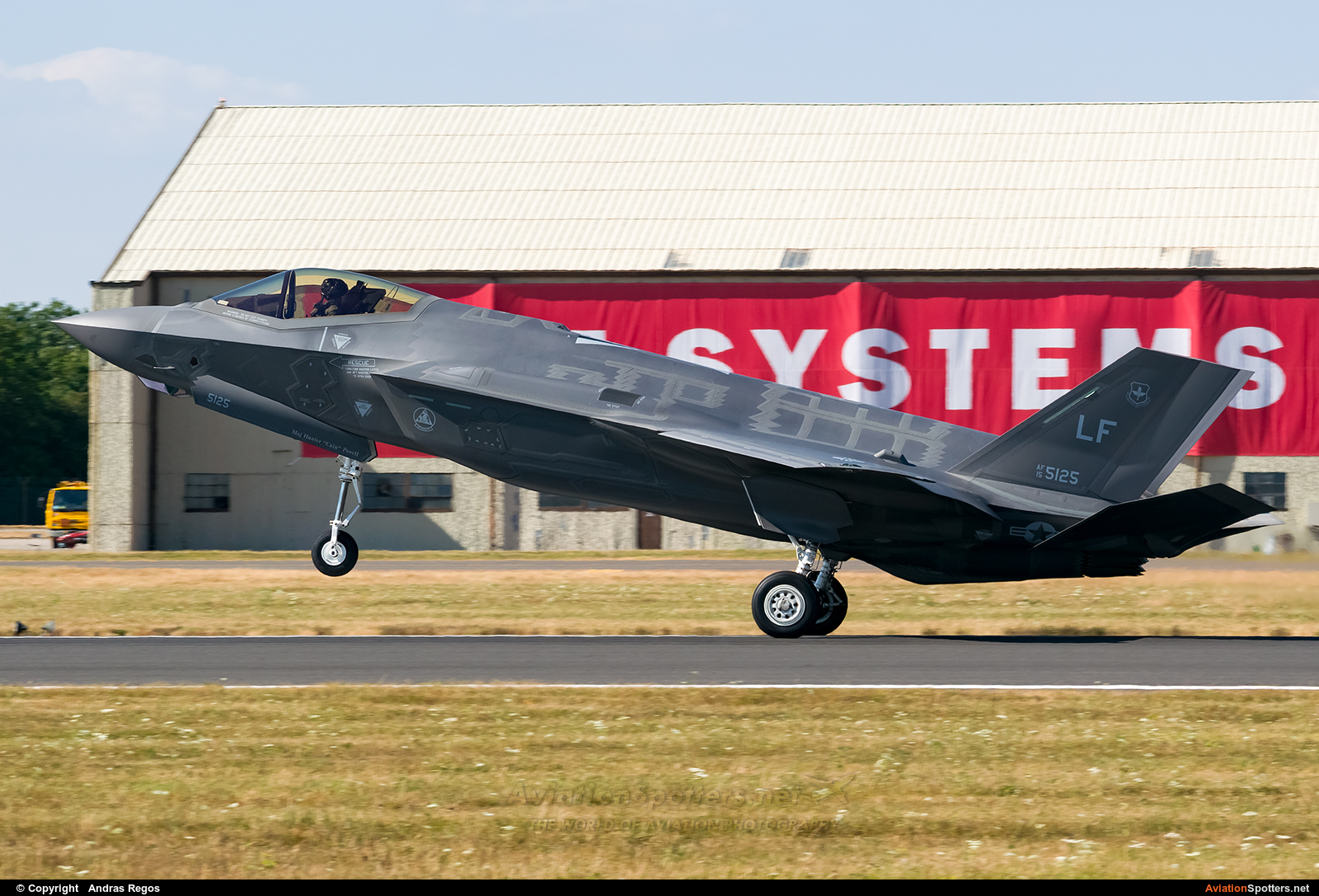 USA - Air Force  -  F-35A Lightning II  (15-5125) By Andras Regos (regos)