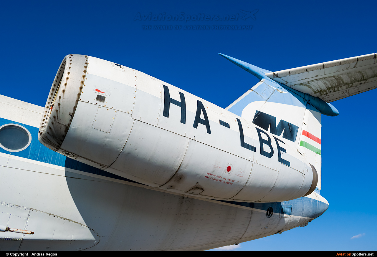 Malev  -  Tu-134  (HA-LBE) By Andras Regos (regos)