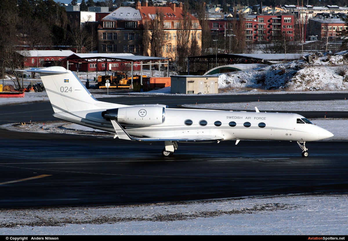 Sweden - Air Force  -  C-20A  (102004) By Anders Nilsson (Anders Nilsson)