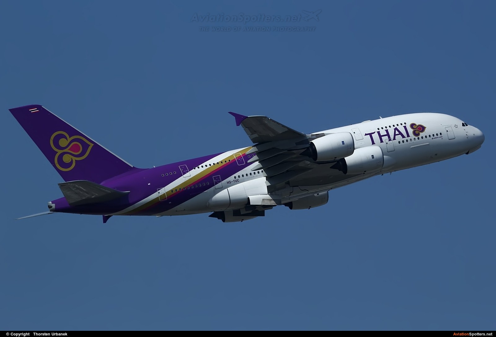 Thai Airways  -  A380  (HS-TUC) By Thorsten Urbanek (toto1973)