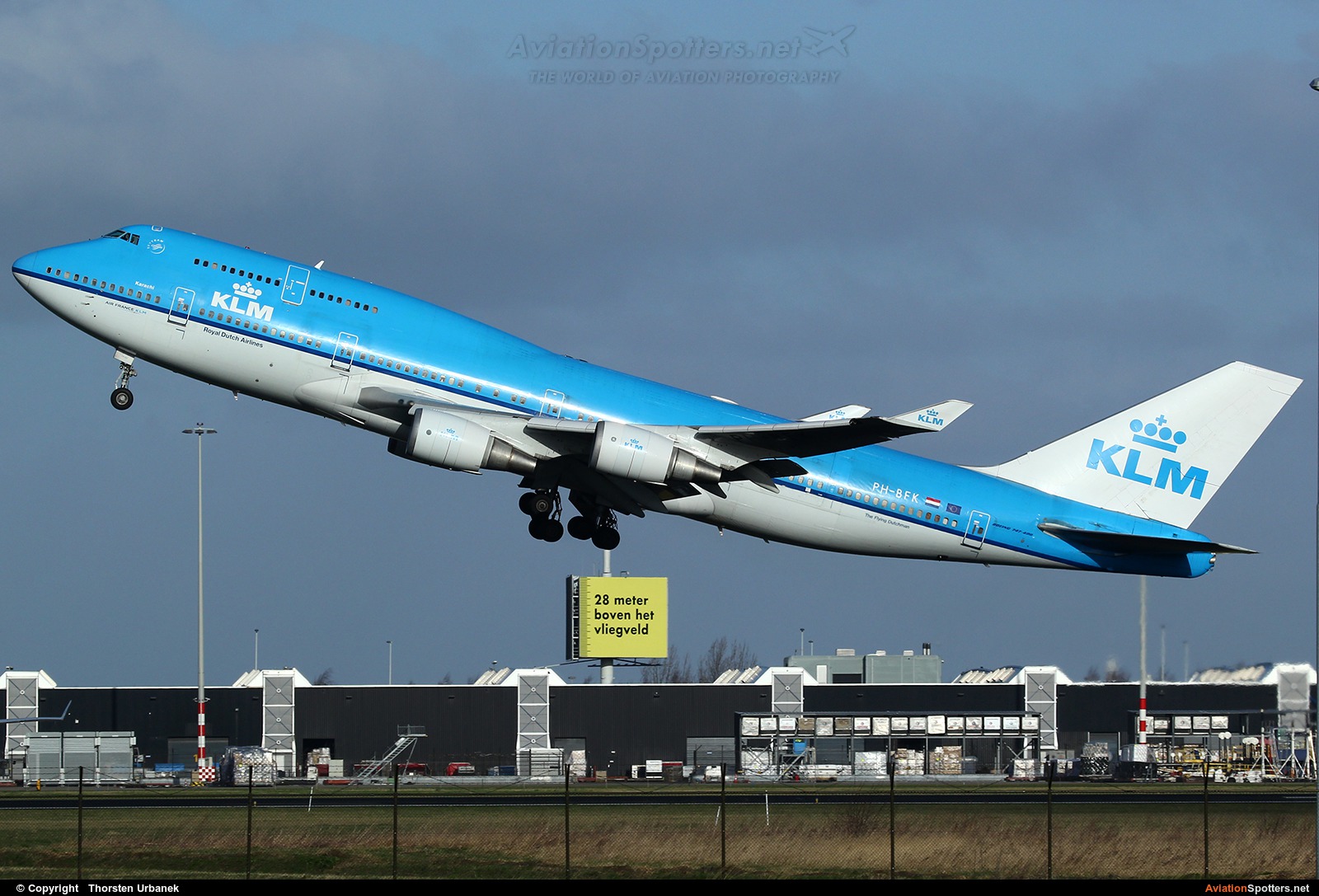 KLM  -  747-400  (PH-BFK) By Thorsten Urbanek (toto1973)