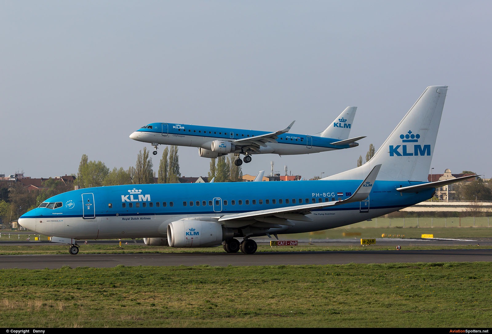 KLM  -  737-700  (PH-BGG) By Danny (Digdis)