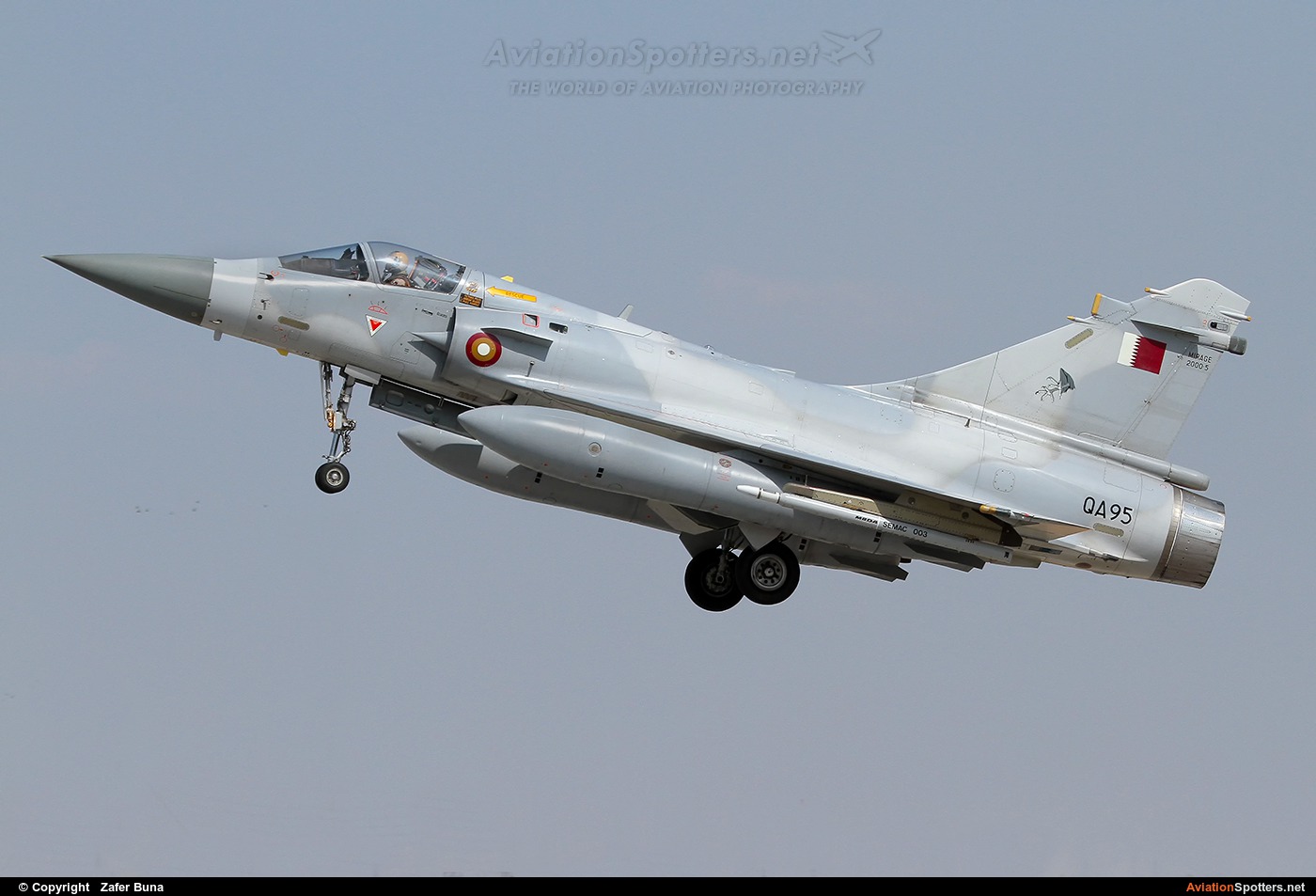 Qatar Amiri - Air Force  -  Mirage 2000-5EG  (QA95) By Zafer Buna (zaferbuna)