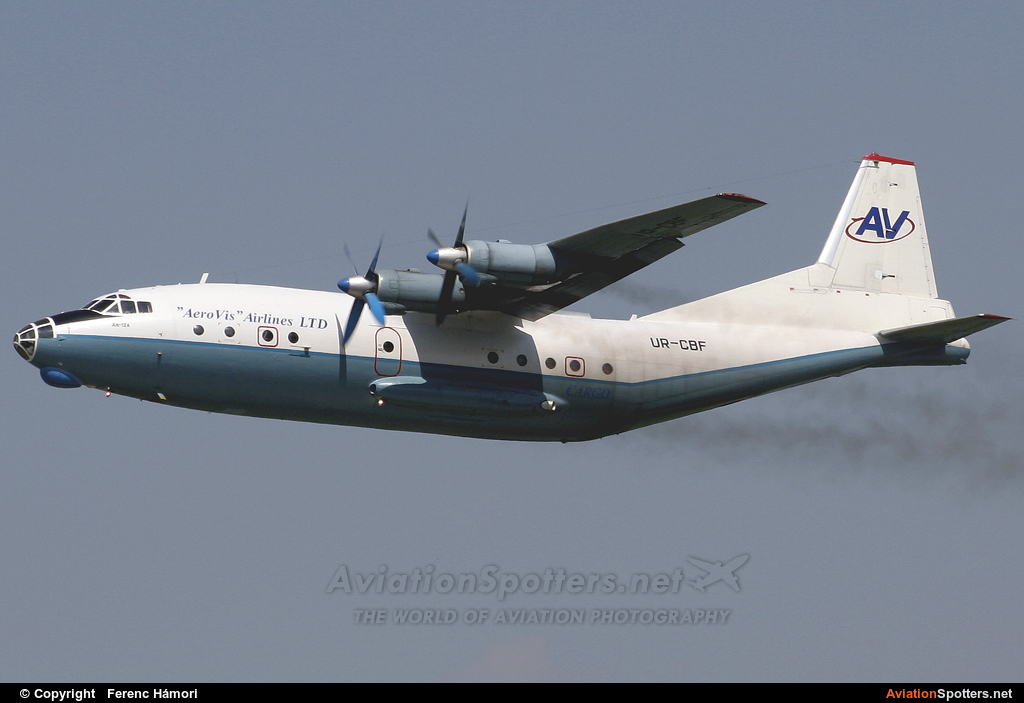 AeroVis Airlines  -  An-12 (all models)  (UR-CBF) By Ferenc Hámori (hamori)