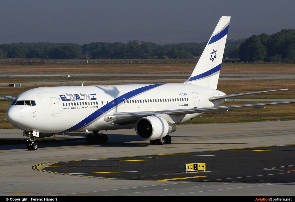 El Al Israel Airlines  -  767-200  (4X.EAA) By Ferenc Hámori (hamori)