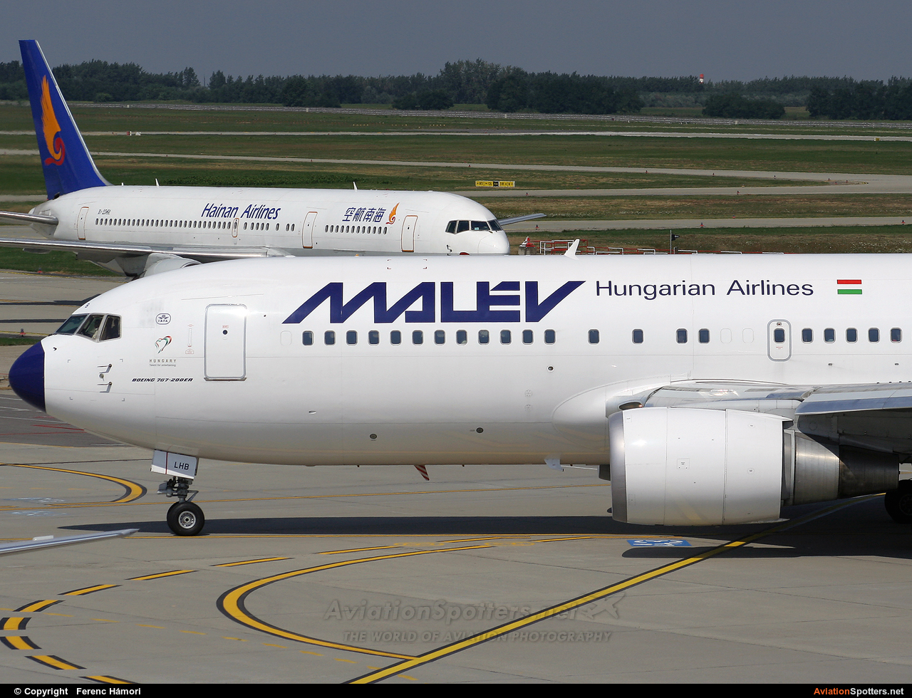 Malev  -  767-200ER  (HA-LHB) By Ferenc Hámori (hamori)