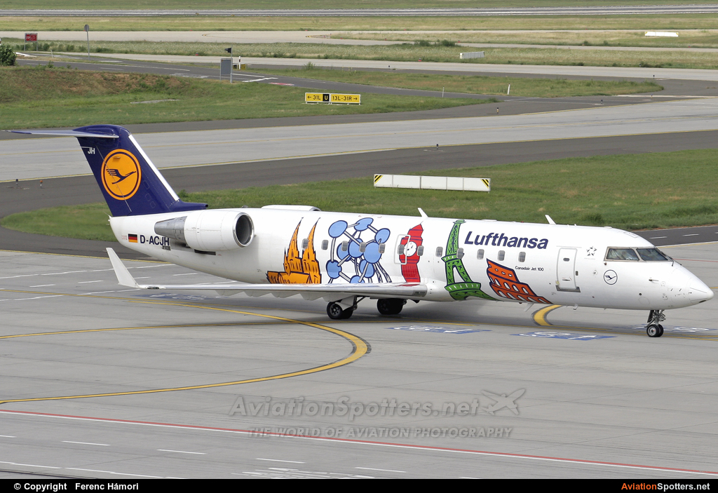 Lufthansa Regional (CityLine)  -  CL-600 Regional Jet CRJ-100  (D-ACJH) By Ferenc Hámori (hamori)