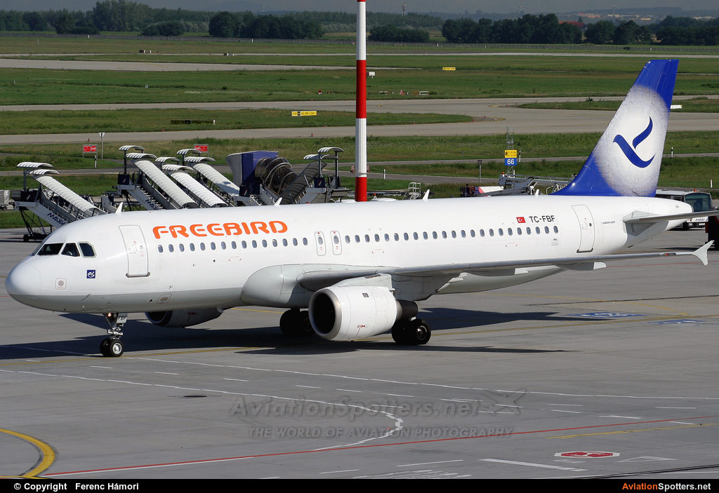 FreeBird Airlines  -  A320-211  (TC-FBF) By Ferenc Hámori (hamori)