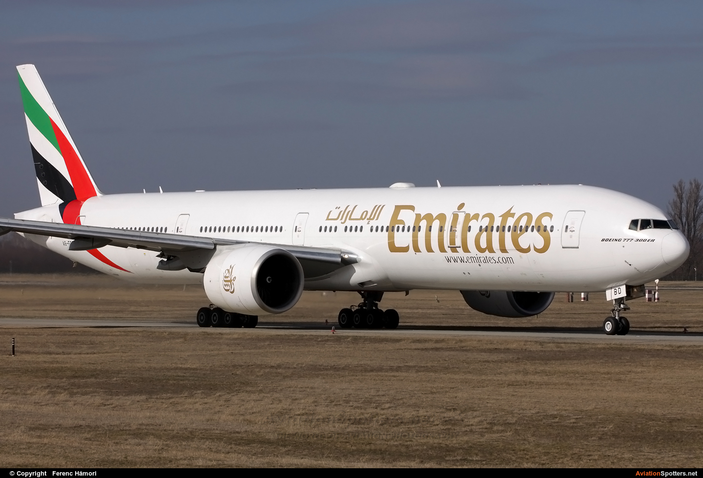 Emirates Airlines  -  777-300ER  (A6-EBD) By Ferenc Hámori (hamori)