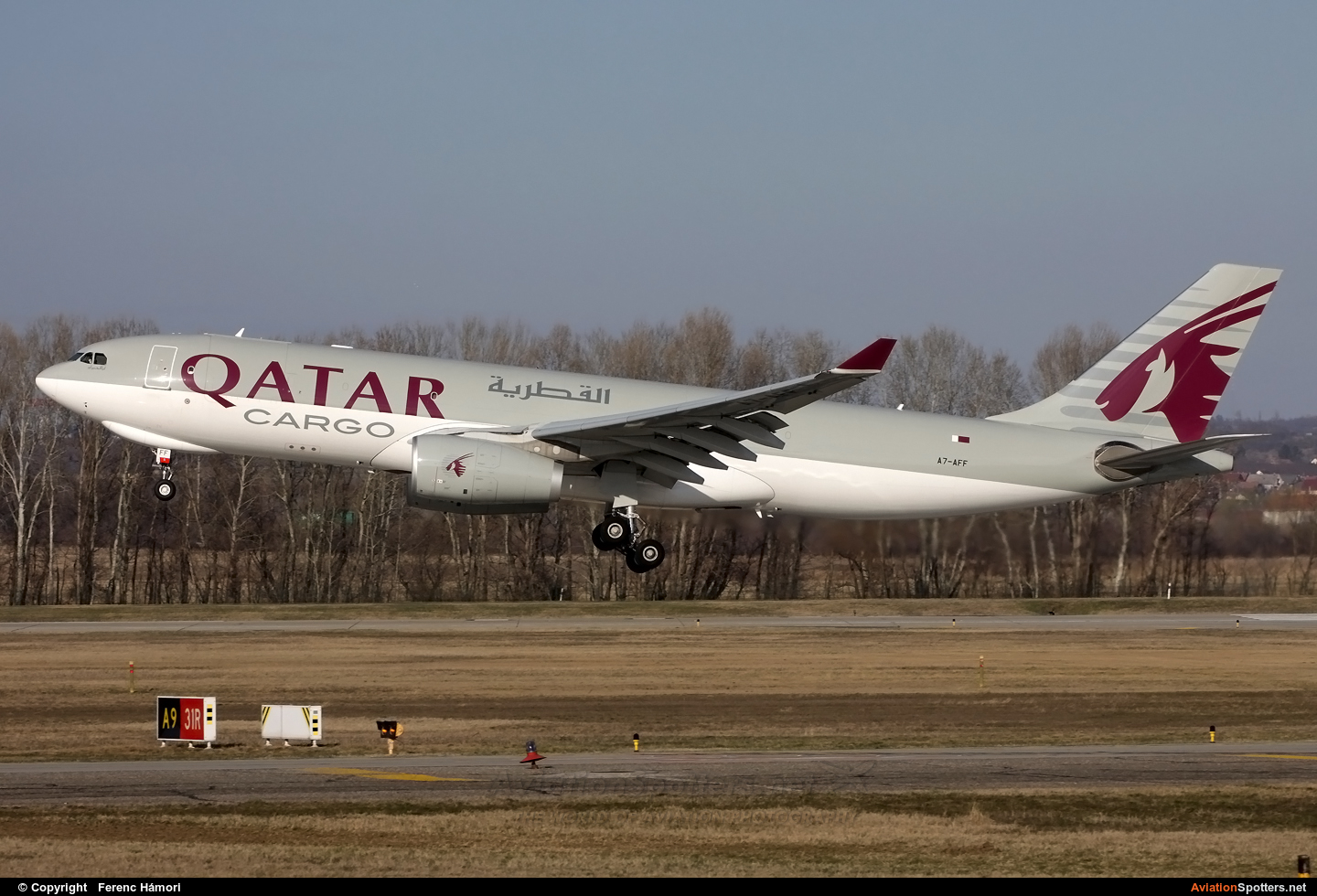 Qatar Airways Cargo  -  A330-200F  (A7-AFF) By Ferenc Hámori (hamori)