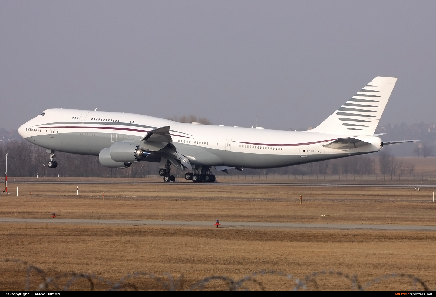 Qatar Amiri Flight  -  747-8  (A7-HBJ) By Ferenc Hámori (hamori)