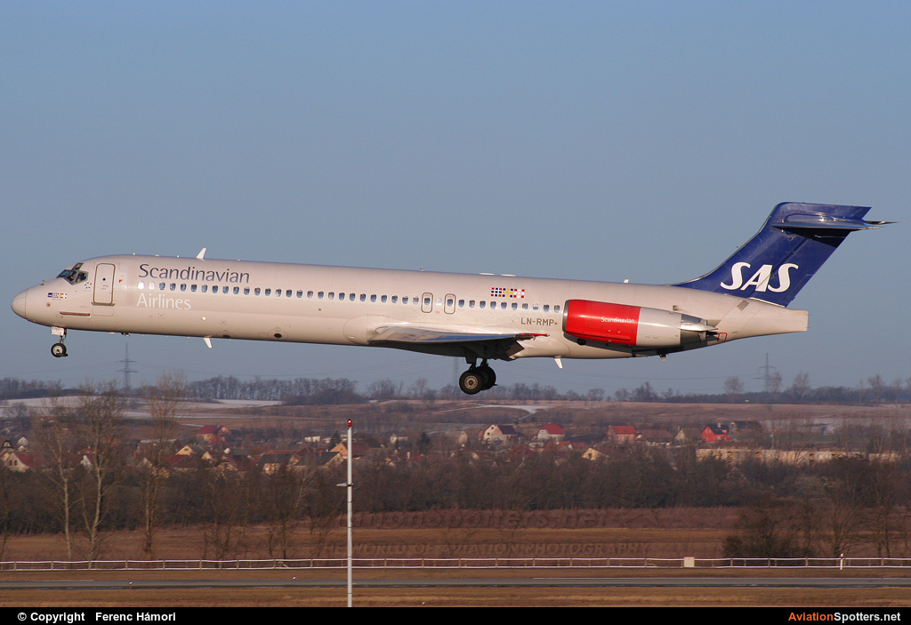 SAS - Scandinavian Airlines  -  MD-87  (LN-RMP) By Ferenc Hámori (hamori)