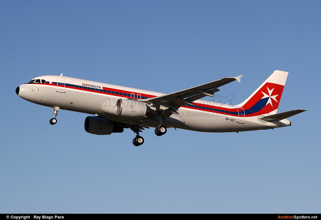 Air Malta  -  A320  (9H-AEI) By Ray Biago Pace (rbpace)