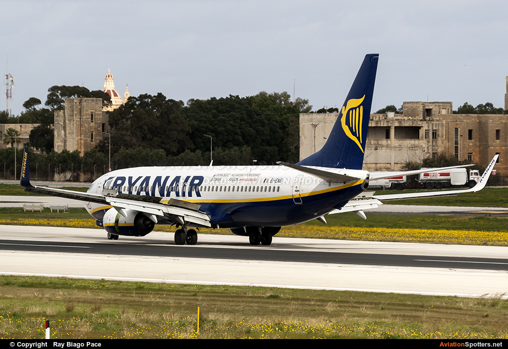 Ryanair  -  737-800  (EI-ENS) By Ray Biago Pace (rbpace)