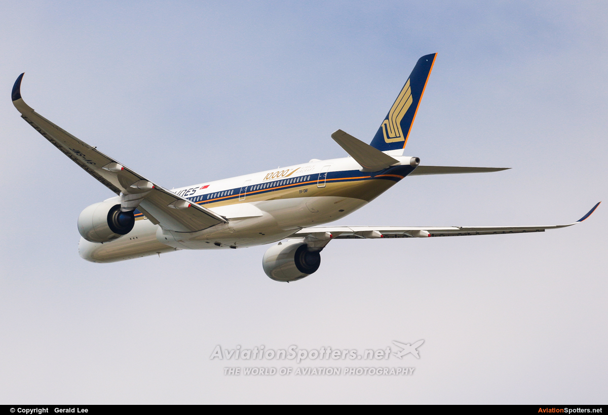 Singapore Airlines  -  A350-900  (9V-SMF) By Gerald Lee (Rhapsody)