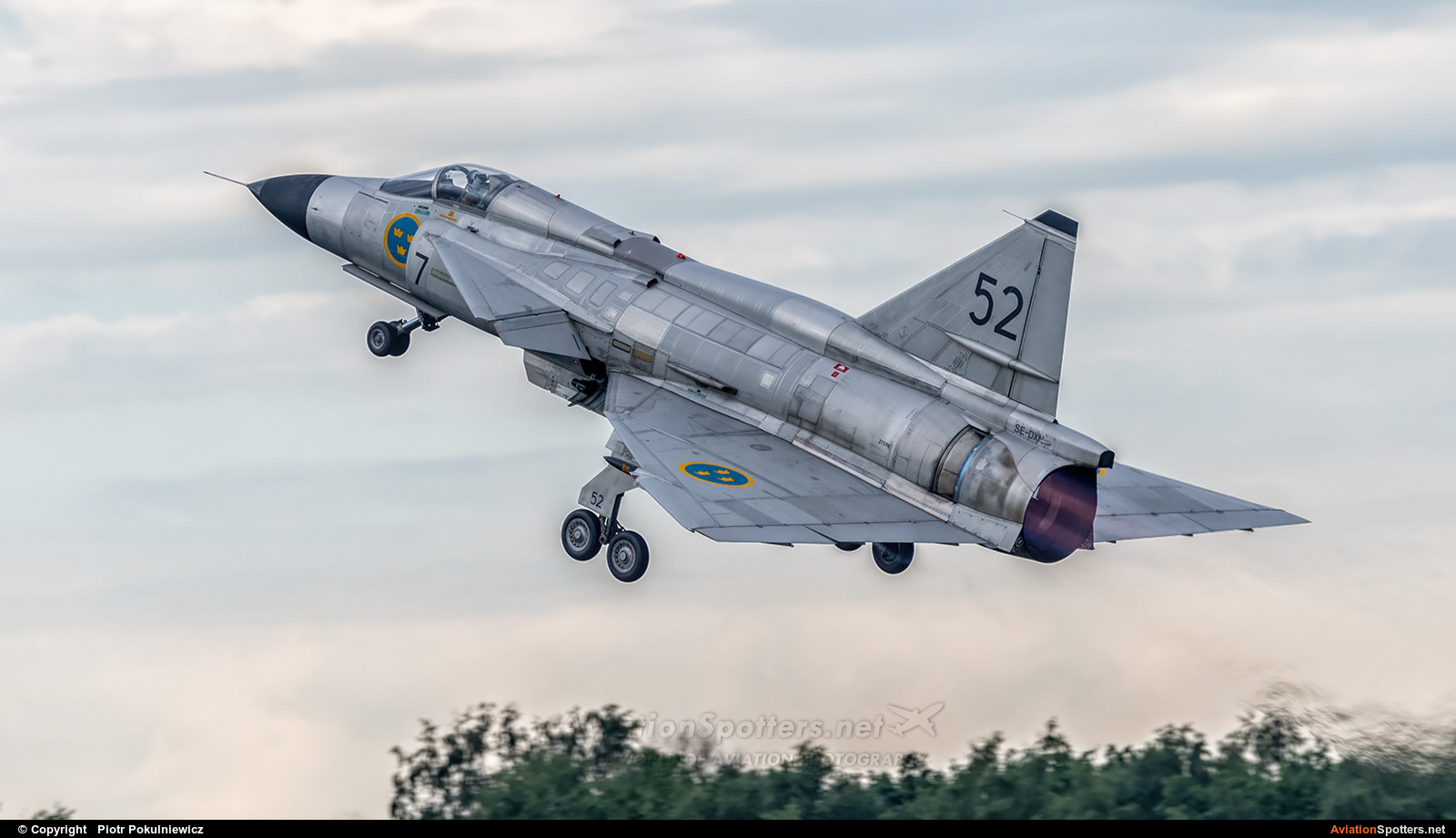 Swedish Air Force Historic Flight  -  AJSH 37 Viggen  (SE-DXN) By Piotr Pokulniewicz (Piciu)