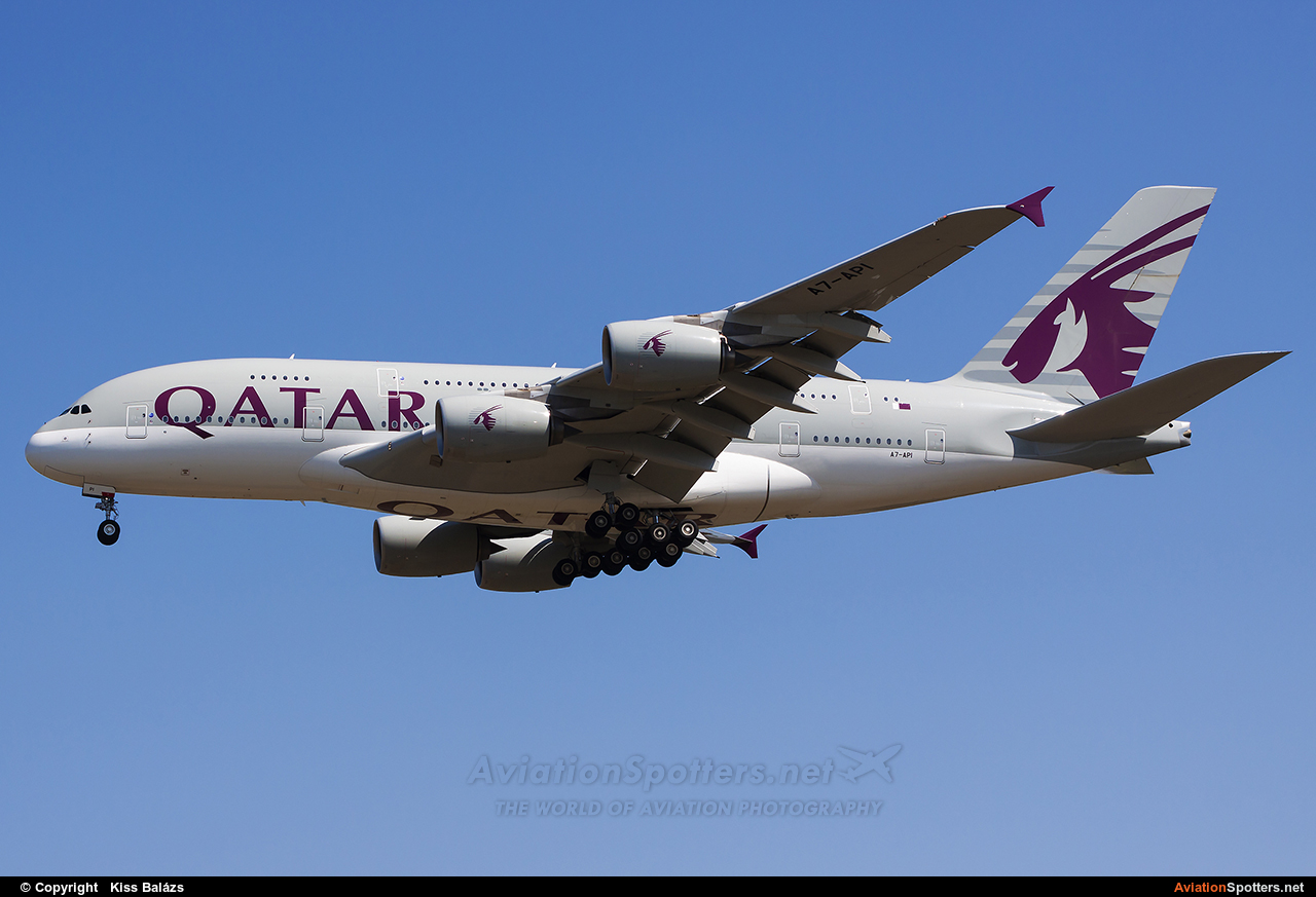 Qatar Airways  -  A380-861  (A7-API) By Kiss Balázs (Gastrospotter)