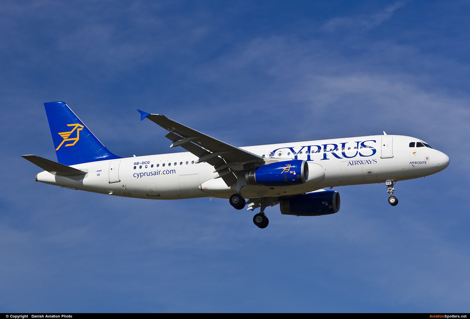 Cyprus Airways  -  A320-232  (5B-DCG) By Danish Aviation Photo (Danish Aviation Photo)