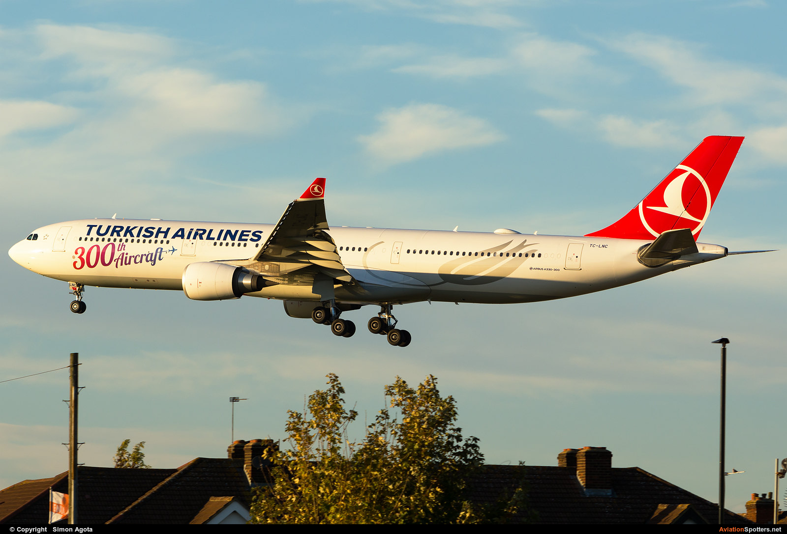 Turkish Airlines  -  A330-300  (TC-LNC) By Simon Agota (goti80)