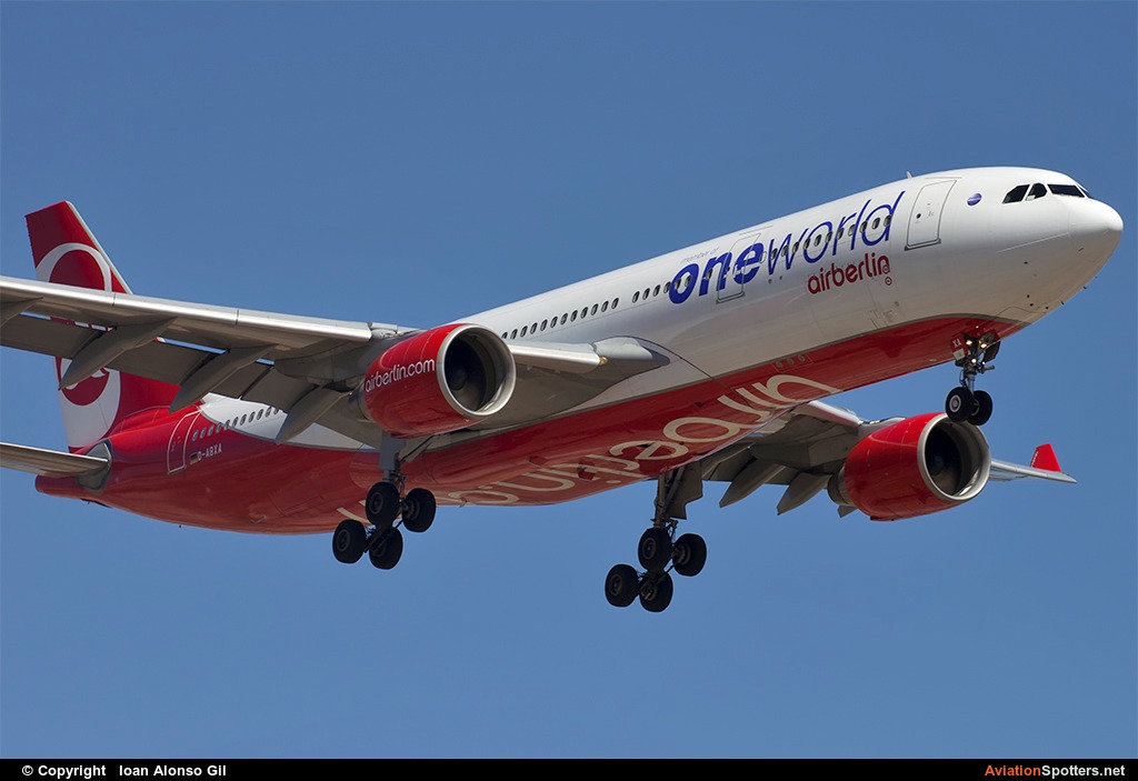 Air Berlin  -  A330-200  (D-ABXA) By Ioan Alonso Gil (Ioan Alonso)