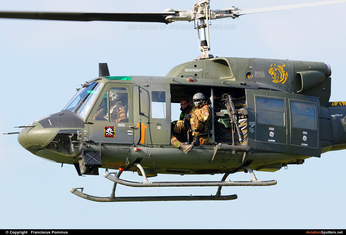 Italy - Air Force  -  Augusta-Bell 212  (MM81148) By Franciscus Pommus (Francesco)