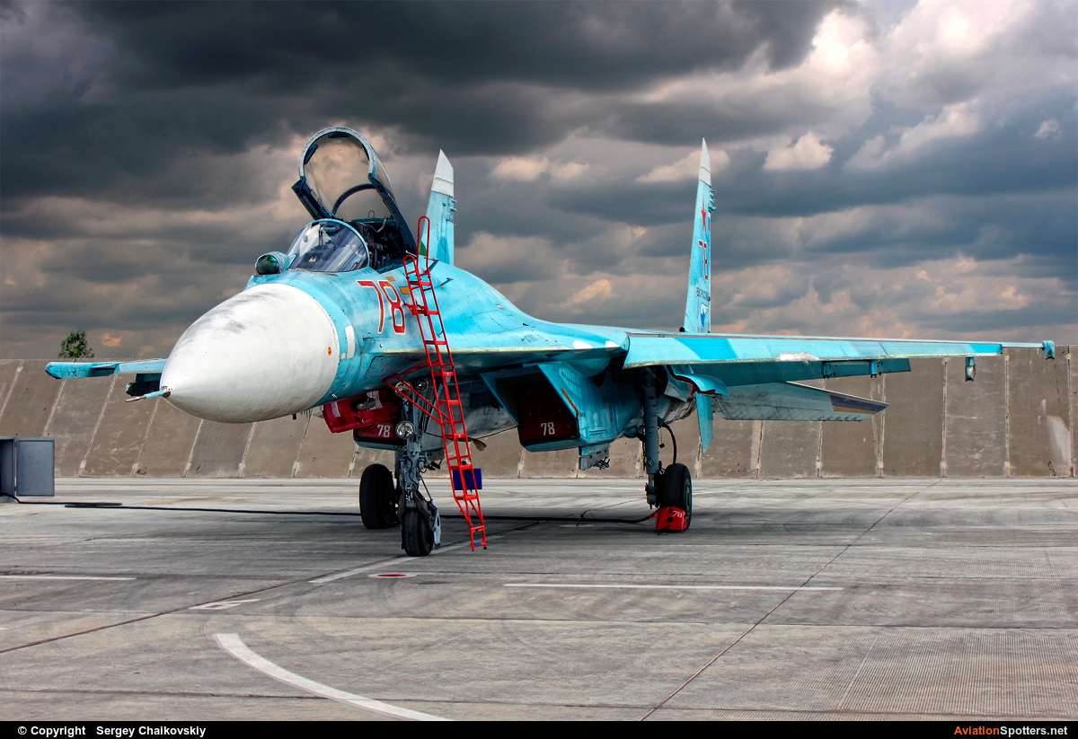 Russia - Air Force  -  Su-27  (78 RED) By Sergey Chaikovskiy (SergeyL)
