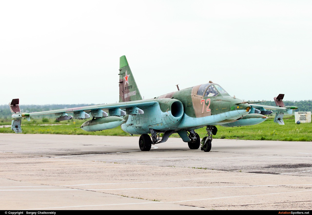 Russia - Air Force  -  Su-25  (RF-91979) By Sergey Chaikovskiy (SergeyL)