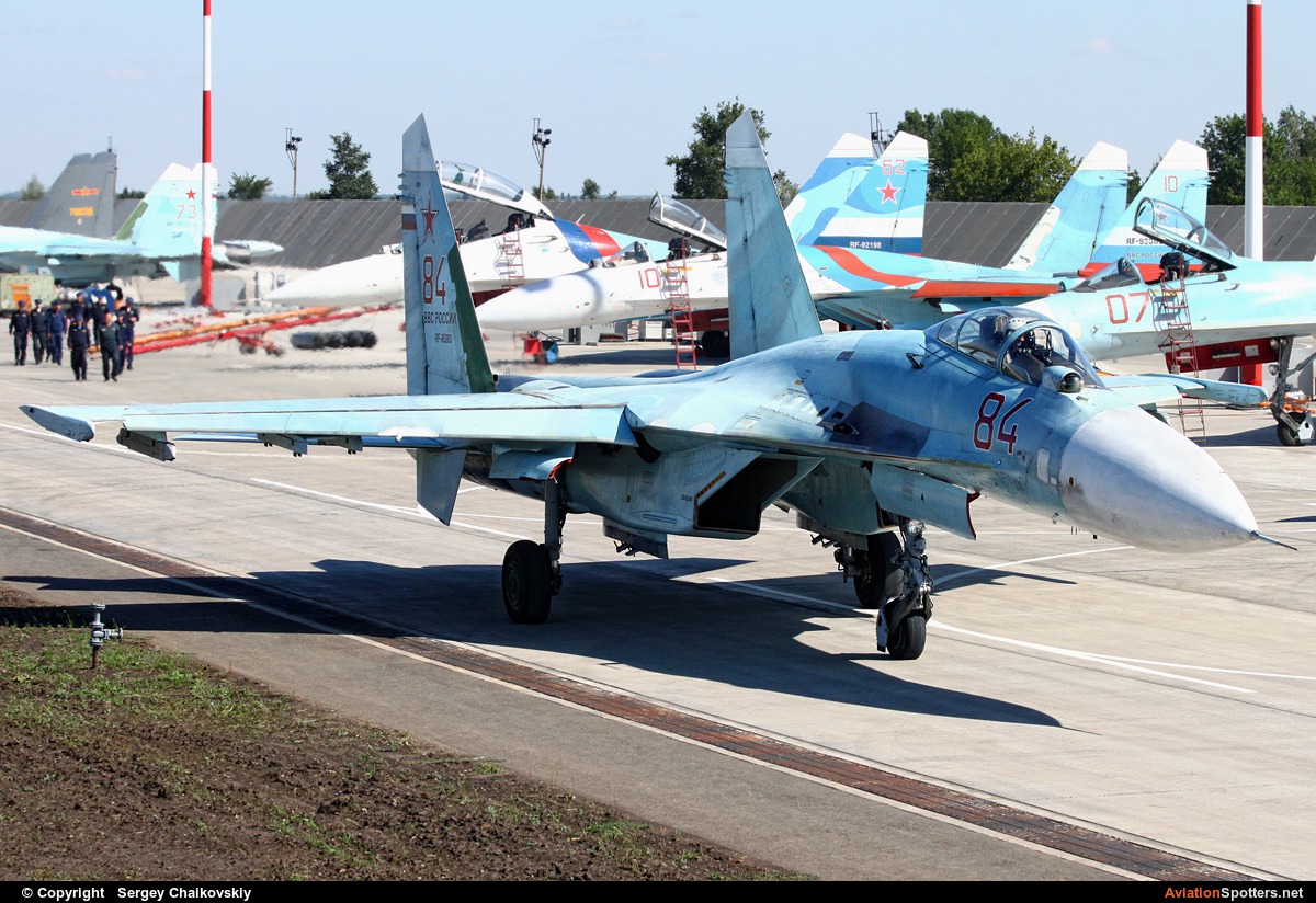 Russia - Air Force  -  Su-27  (RF-95263) By Sergey Chaikovskiy (SergeyL)