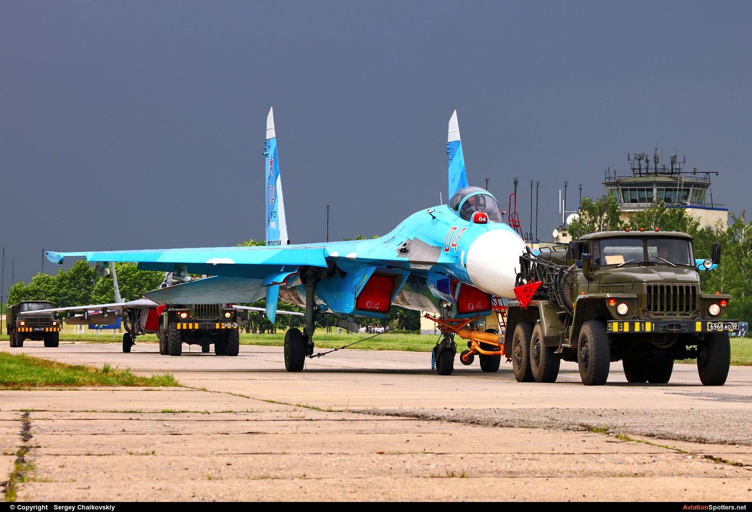 Russia - Air Force : Falcons of Russia  -  Su-27SM3  (RF-92211) By Sergey Chaikovskiy (SergeyL)