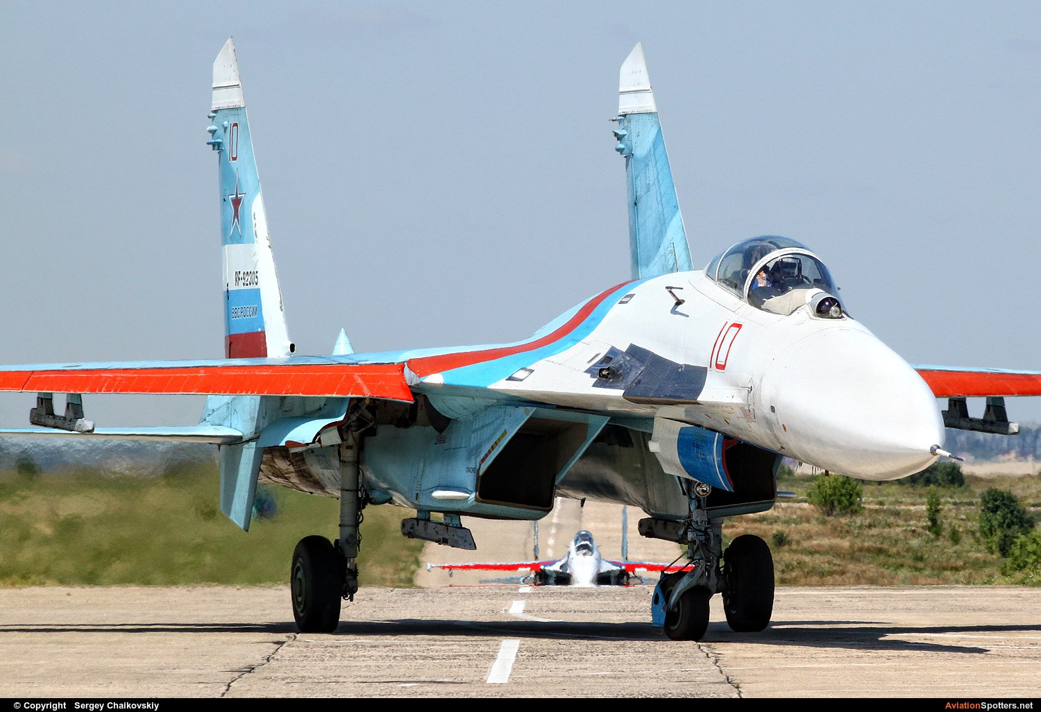 Russia - Air Force : Falcons of Russia  -  Su-27P  (RF-92305) By Sergey Chaikovskiy (SergeyL)