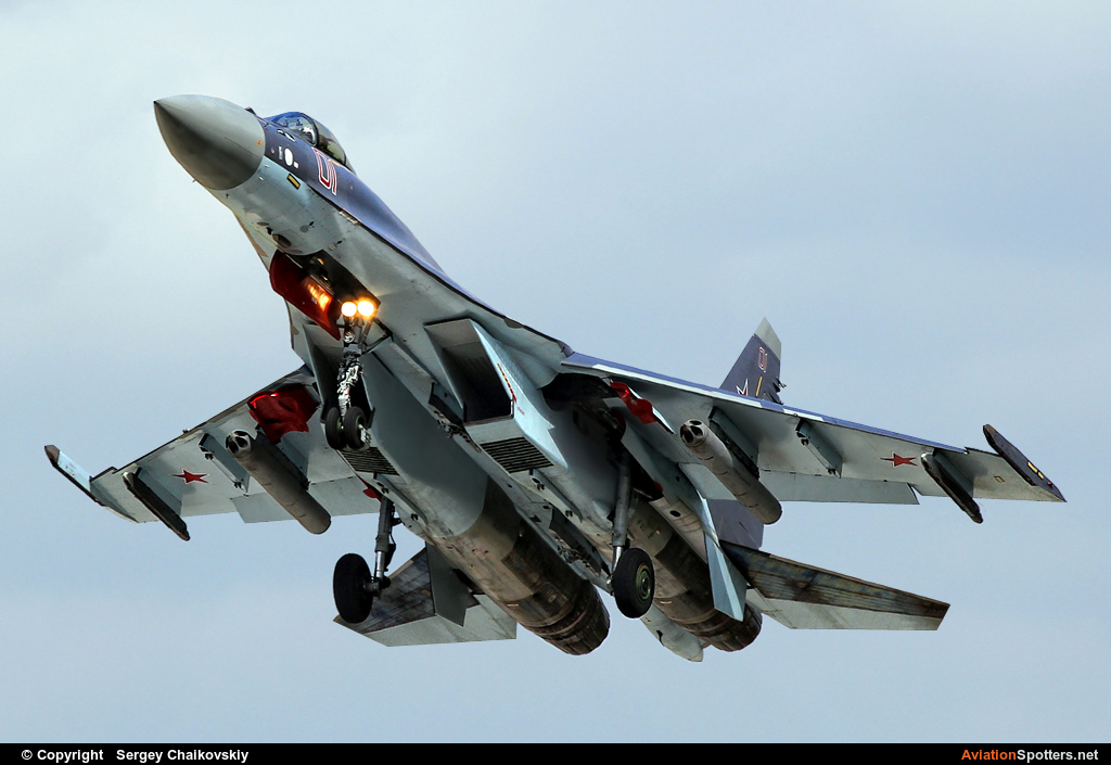 Russia - Air Force  -  Su-35S  (01) By Sergey Chaikovskiy (SergeyL)