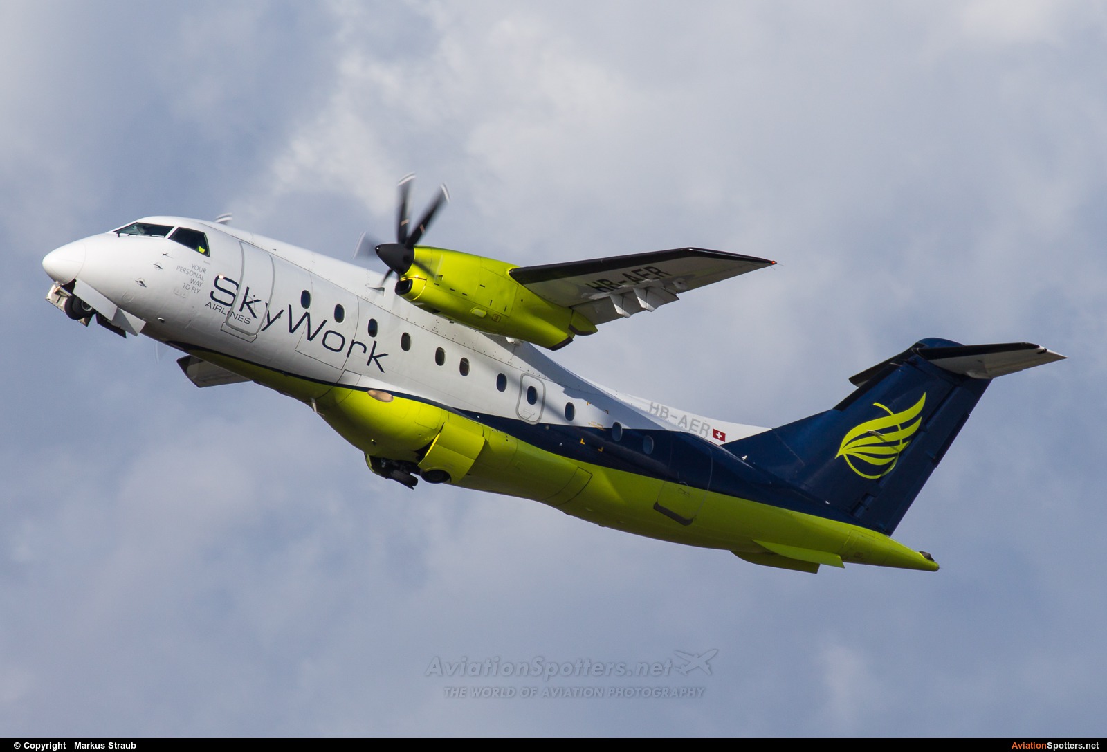 Sky Work Airlines  -  Do.328  (HB-AER) By Markus Straub  (spottermarkus)