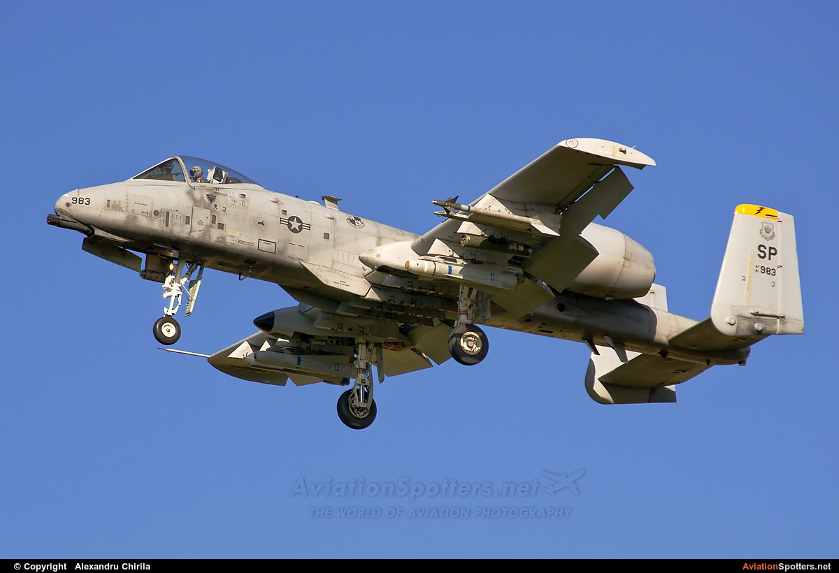 USA - Air Force  -  A-10 Thunderbolt II  (983) By Alexandru Chirila (allex)