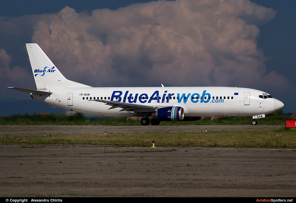 Blue Air  -  737-400  (YR-BAM) By Alexandru Chirila (allex)